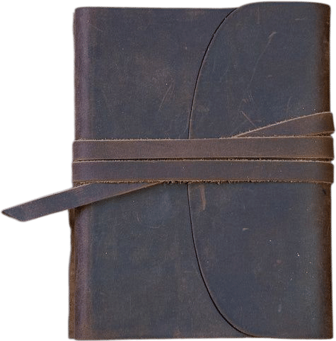 Carnet B6 Cuir Gras - Amarcord