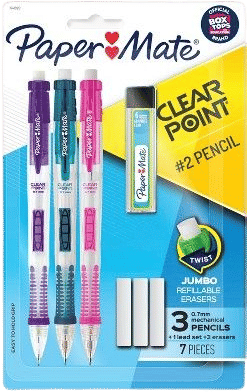 Paper Mate Clear Point 0.7mm Mechanical Pencils