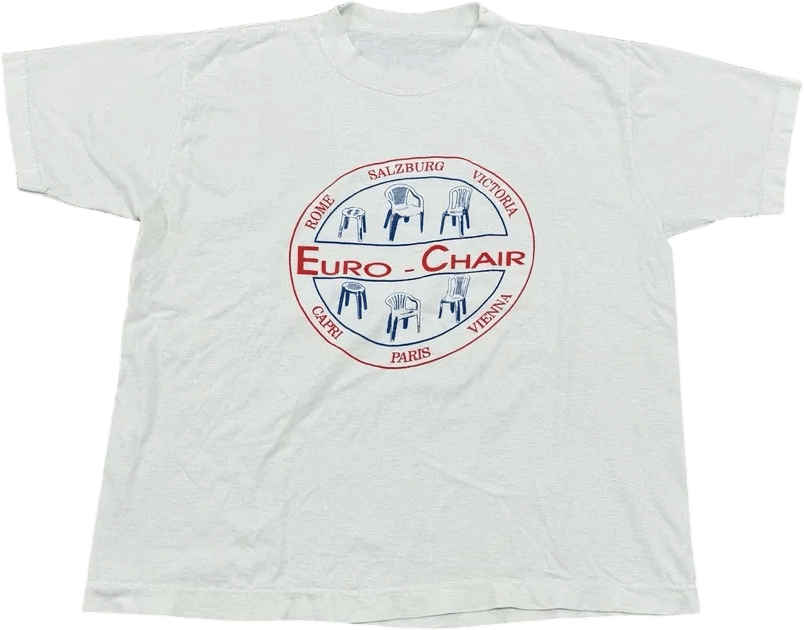 Vintage 90s Eames Style Euro Chair T-shirt