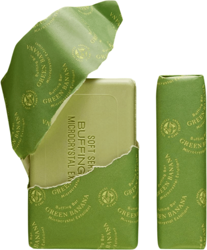 Soft Services Green Banana Buffing Bar