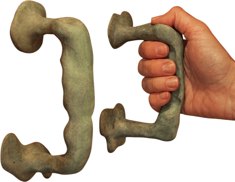 Lumpy Bronze Door Pulls