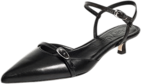 AEYDE | Melia Nappa Leather Heels Black
