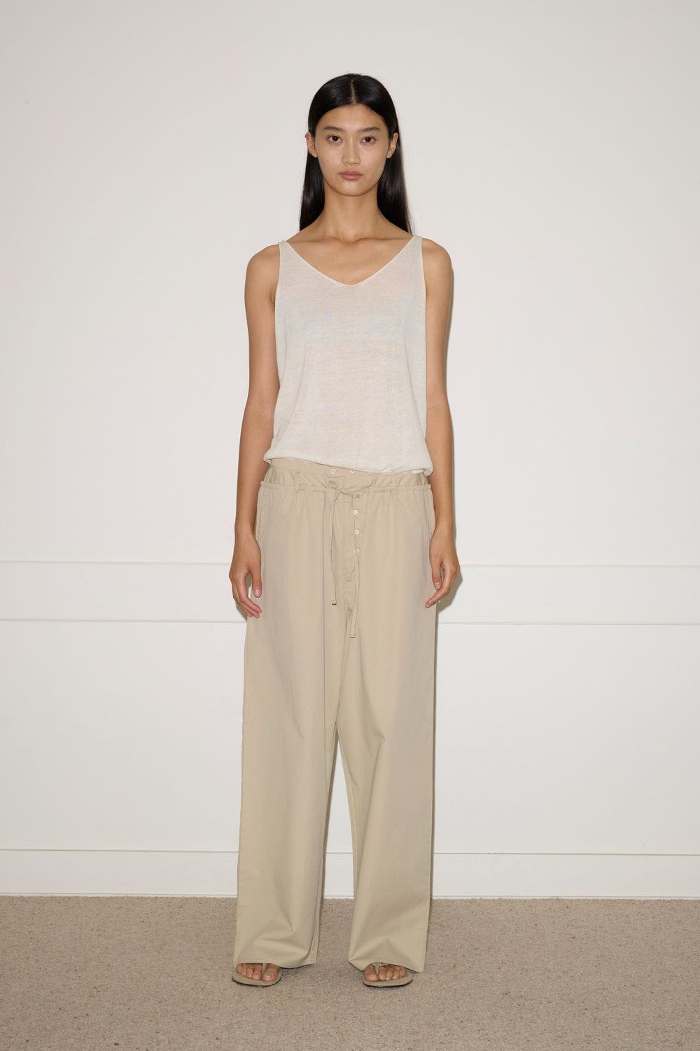 Deiji Studios Two Band Pant - Fawn