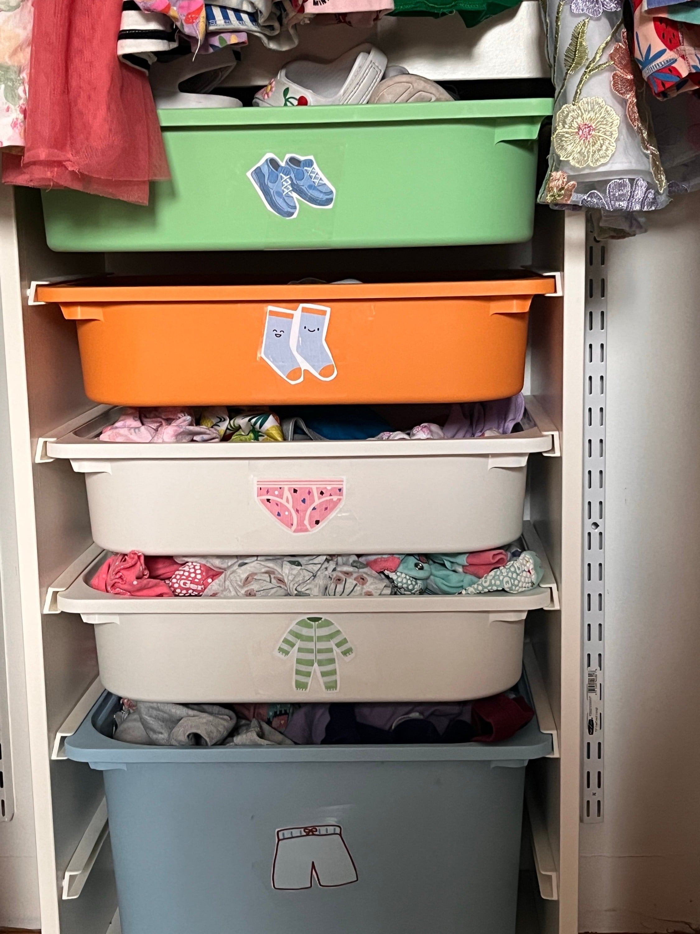 Picture labels for all things toddler!