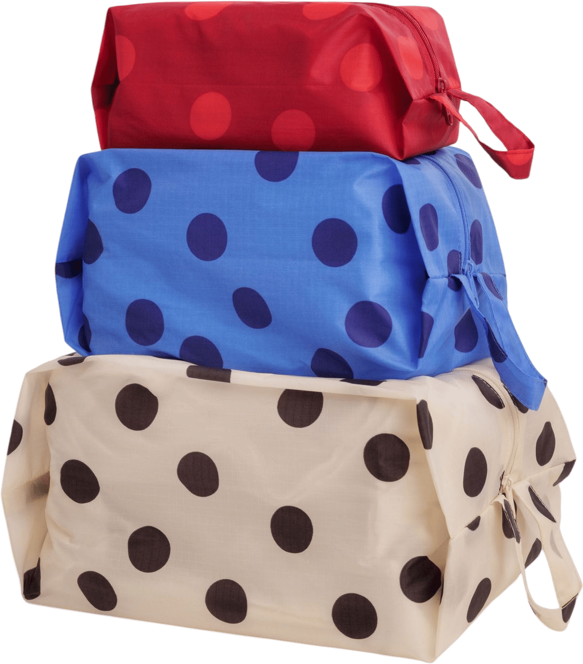 Baggu 3D Zip Set Polka Dot Mix