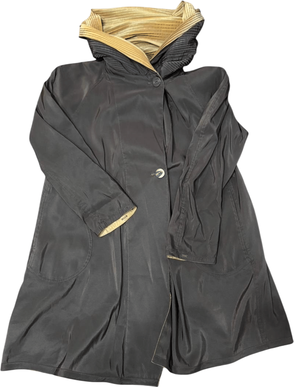 everyday vintage black coat