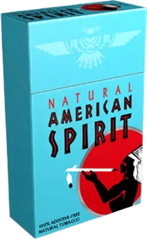 American Spirit Light Blue