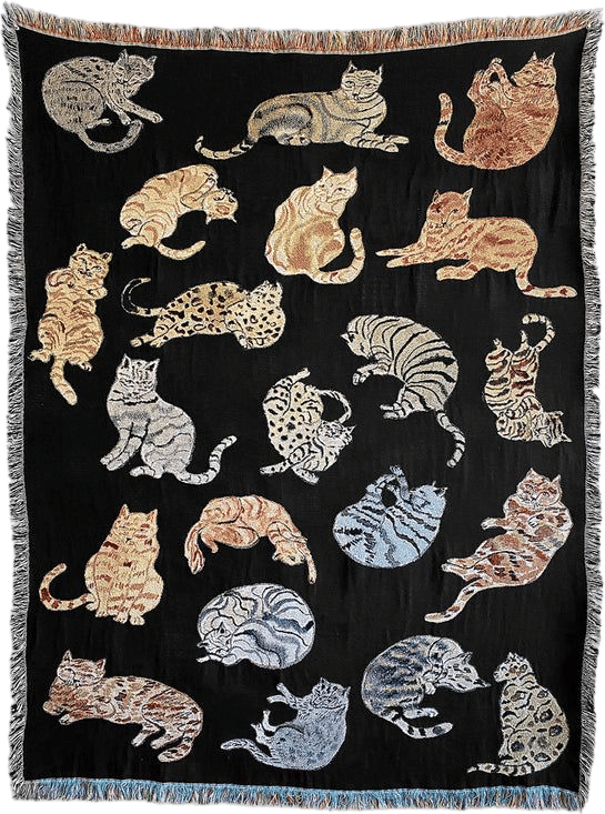 Night Cats Blanket