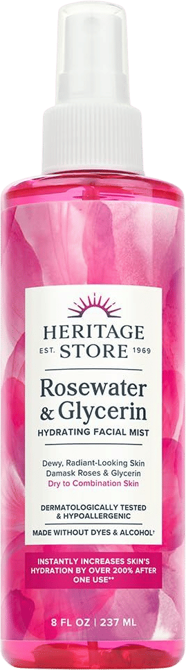 Heritage Store Rosewater & Glycerin Facial Mist