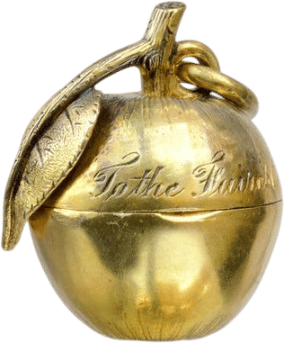 1898 Victorian Apple Locket