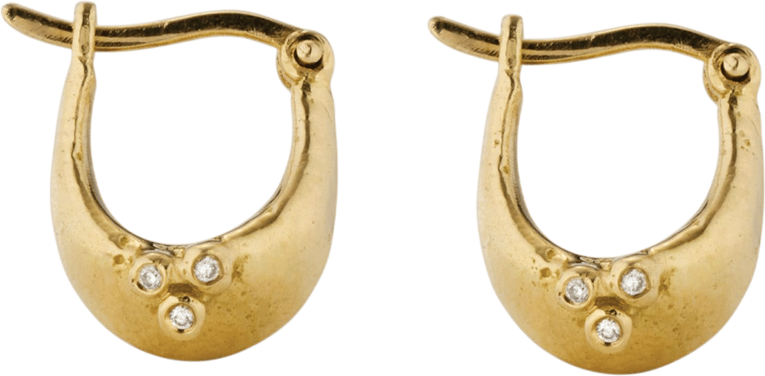 Hellespont Earrings with Diamond