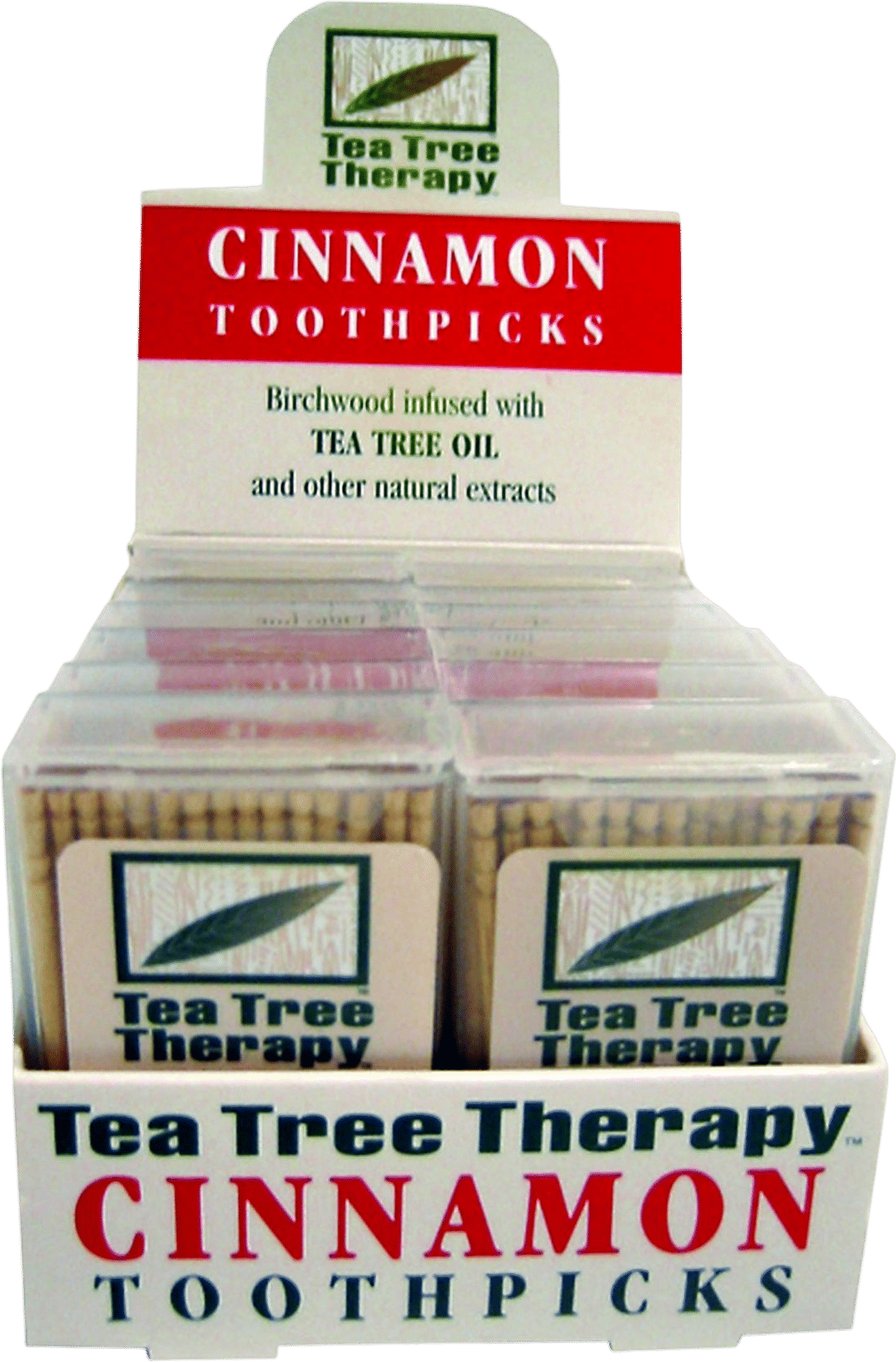 Tea Tree Cinnamon Toothpicks