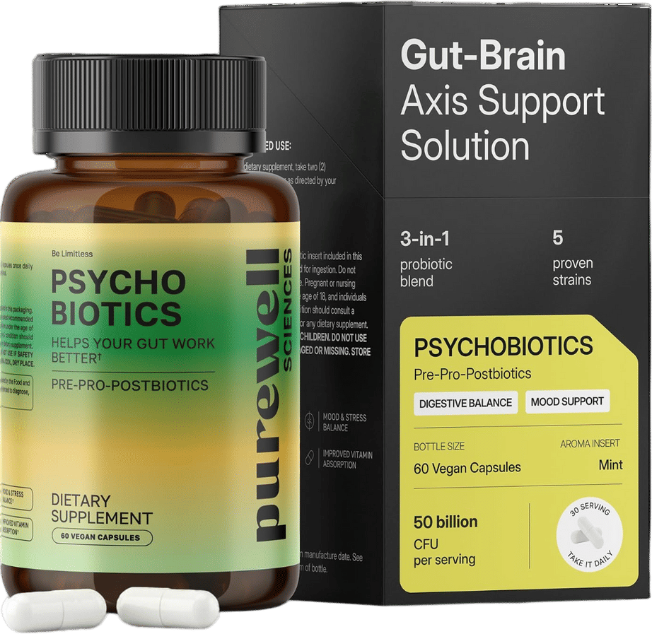 Psychobiotics Gut-Brain Supplement