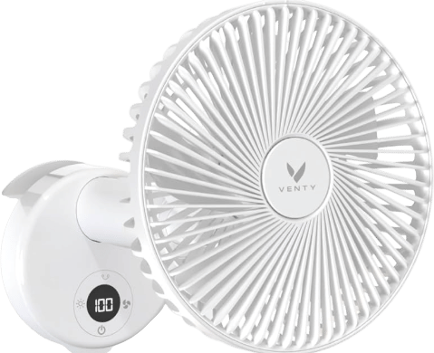 Venty Clip Fan White
