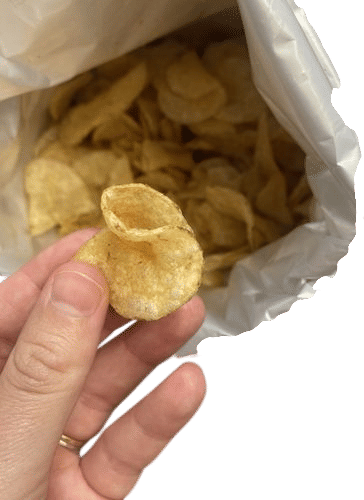 Folded Potato Chips