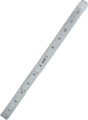 General Tools 1201ME 12-Inch Flex Precision Stainless Steel Ruler