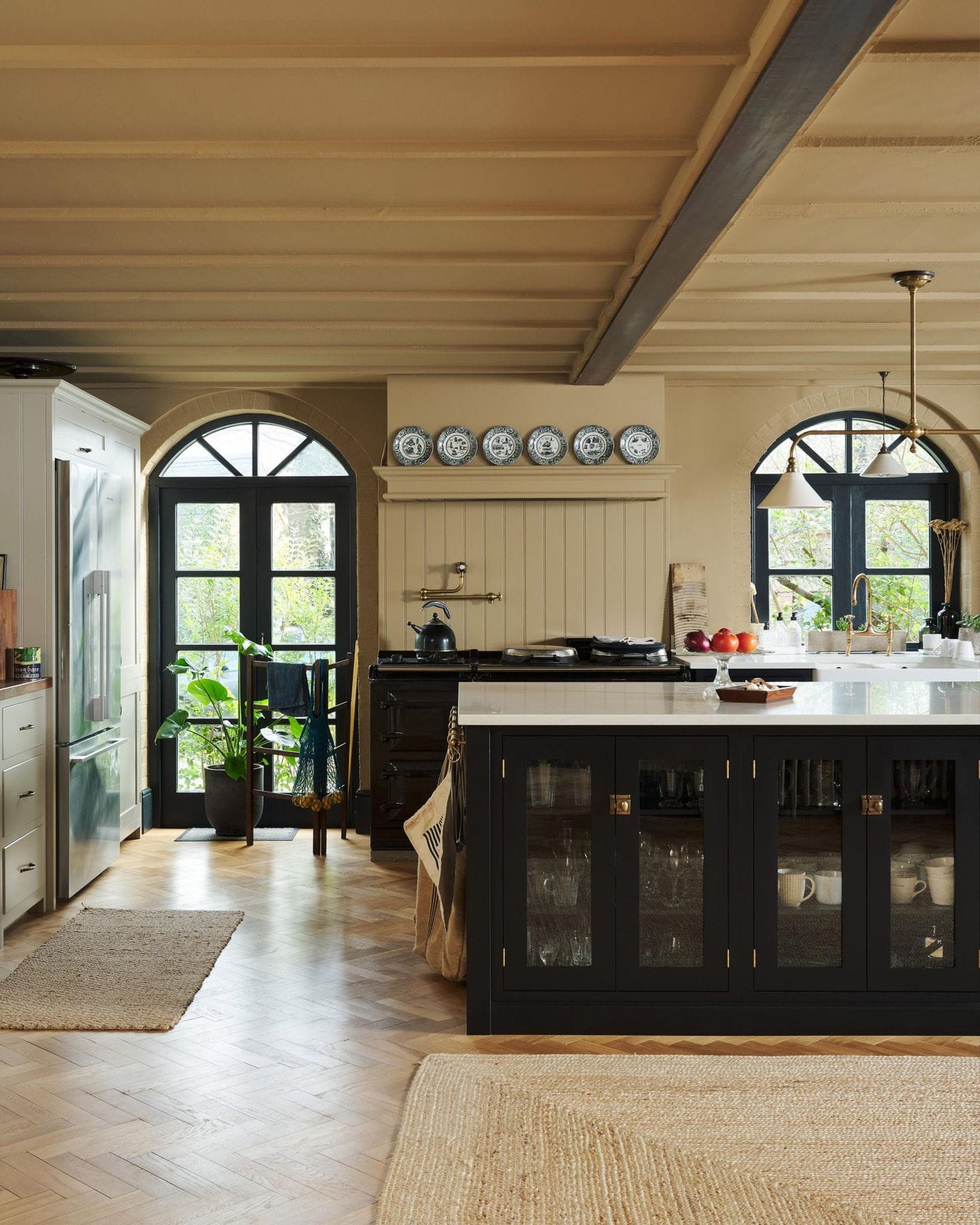 Devol Crackle Pendant Light