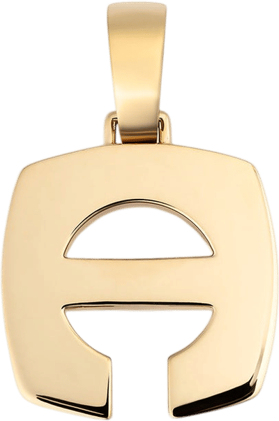 Splendente Letter Pendant