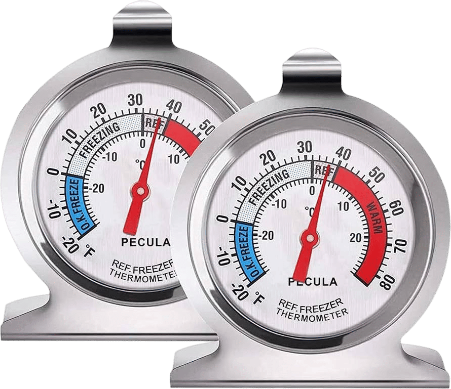 PECULA Refrigerator Thermometer