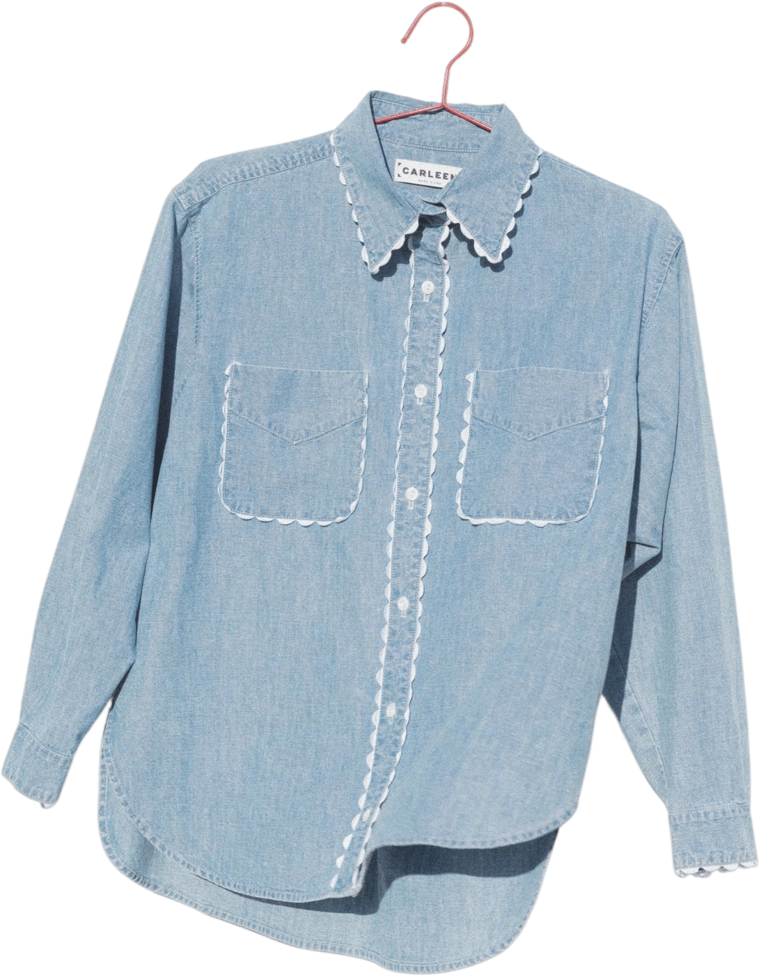 Rickrack Shirt - Chambray