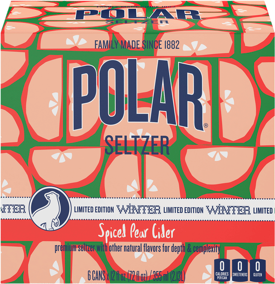 Spiced Pear Cider Seltzer
