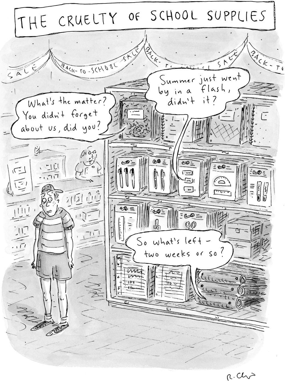 The New Yorker: Back to School Cartoons
