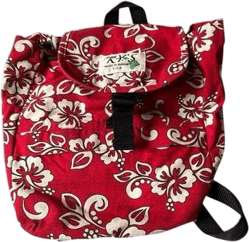 Coconut Girl Floral Flower Bag