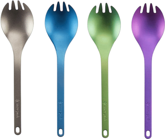 snow peak titanium spork