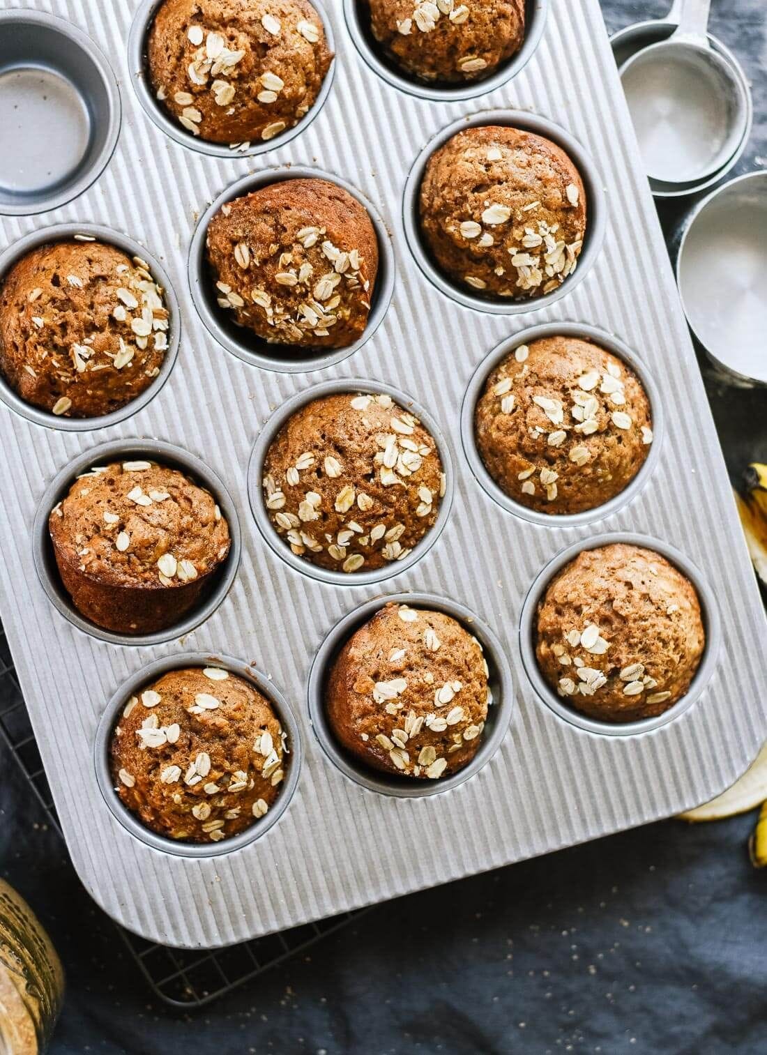 Maple-Sweetened Banana Muffins Recipe