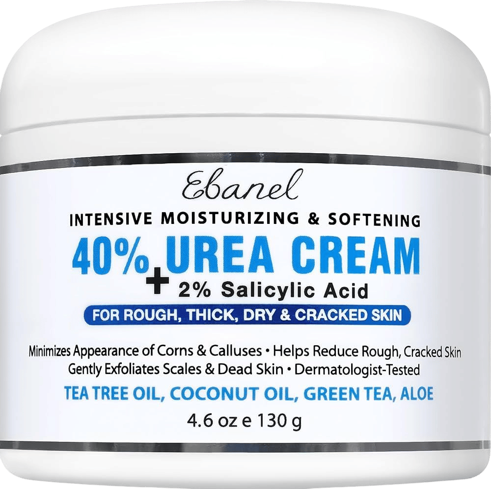 Ebanel Urea Cream 40% with Salicylic Acid 2% for Dry Cracked Feet