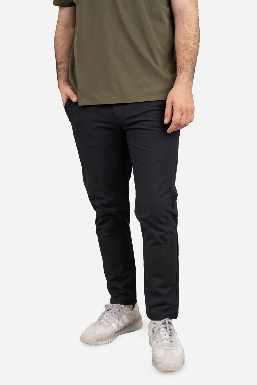 under 510 | coda tech chino trousers (black)