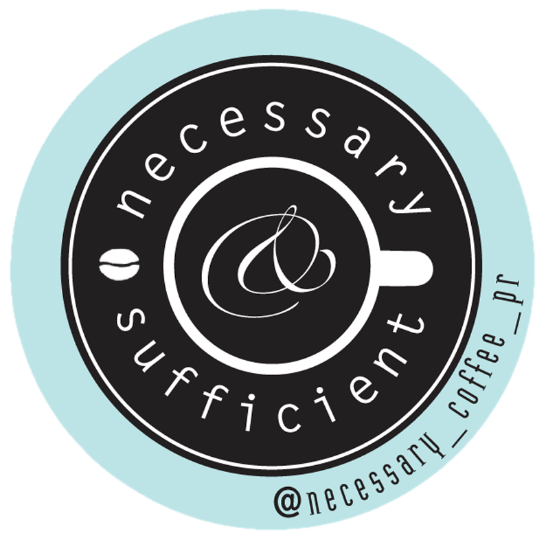 necessary & sufficient coffee cold brew