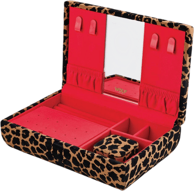 Leopard Print Jewellery Box