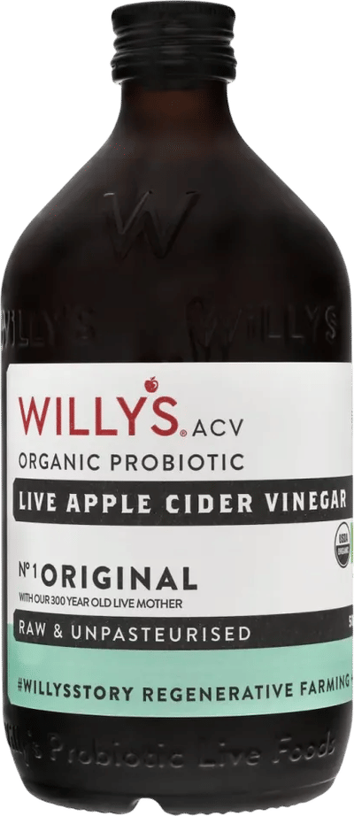 Organic Live Apple Cider Vinegar with 'The Mother'