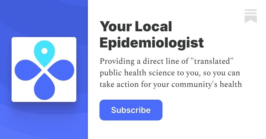 Your Local Epidemiologist