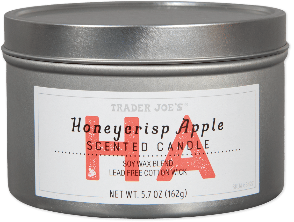 Trader Joe's Honeycrisp Apple Scented Candle