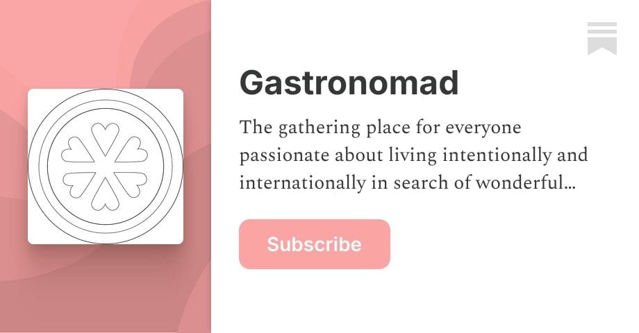 The Gastronomad Experience