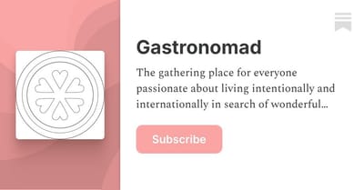 The Gastronomad Experience