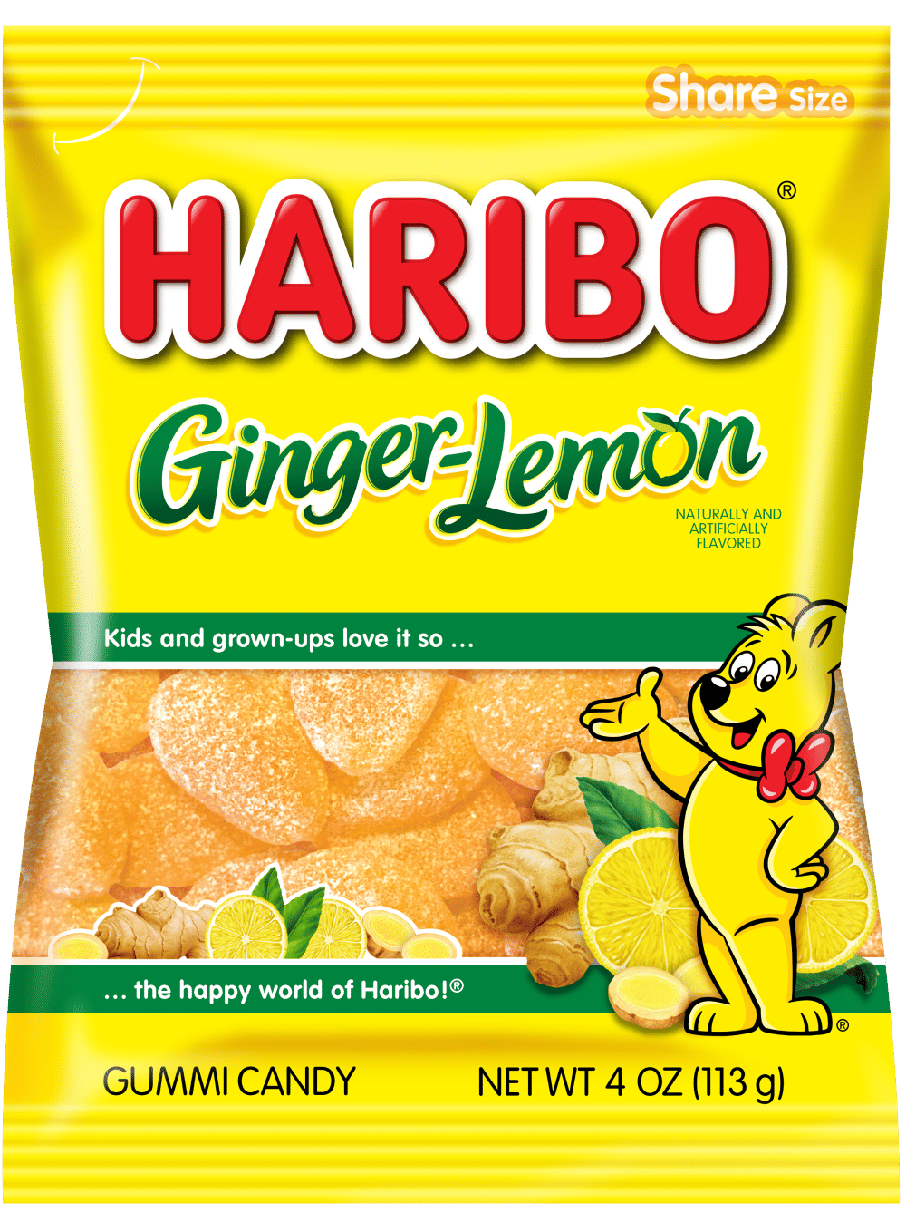 Haribo Ginger Lemon
