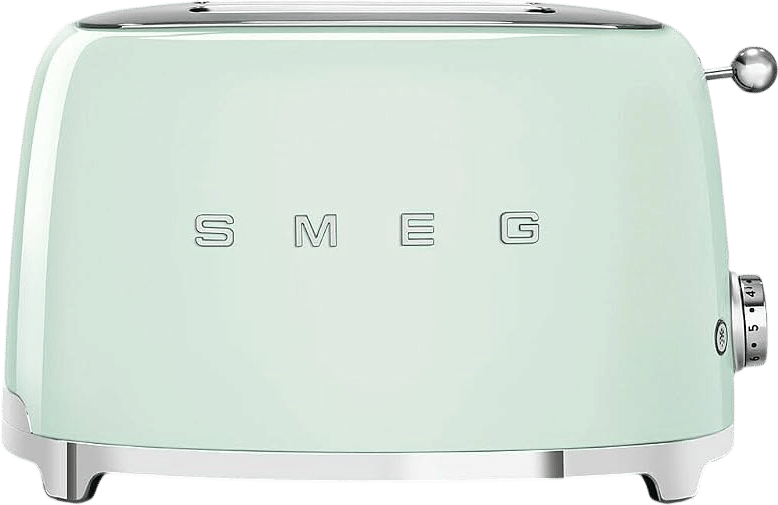 SMEG 2 Slice Toaster TSF01PGUS, Pastel Green