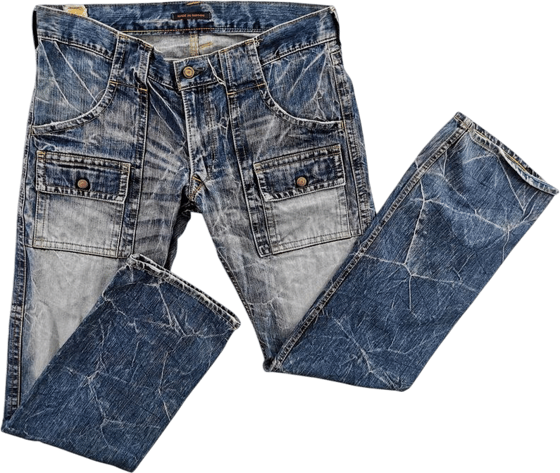 Blue Way Jeans Vintage Size 34 Blue Way Made in Japan Denim Pants Size 34/35x30.5 - Etsy