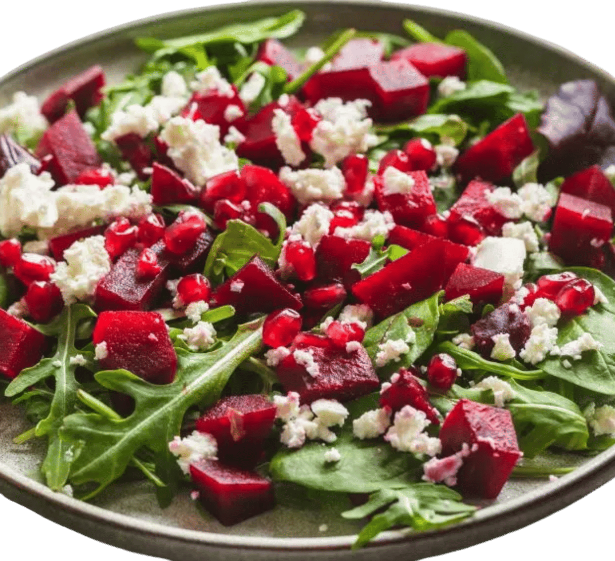 Beetroot & feta salad