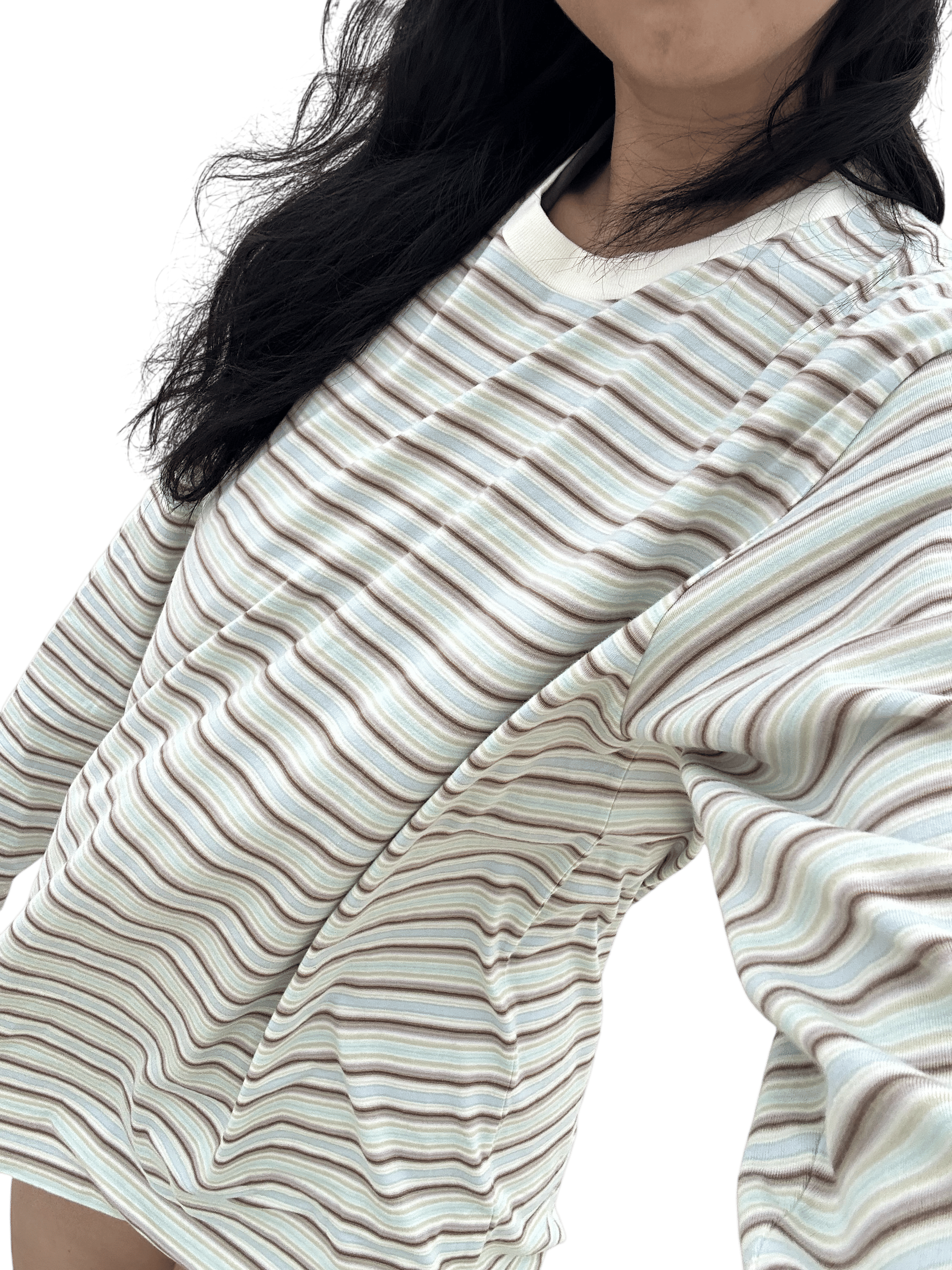 Auralee striped long-sleeve t-shirt