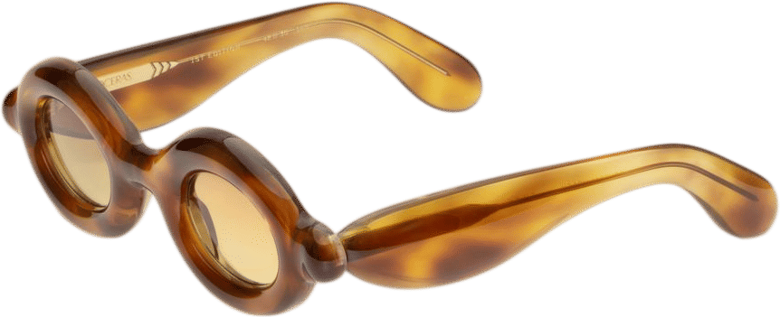 Pebble Crystal Honey RX Sunglasses