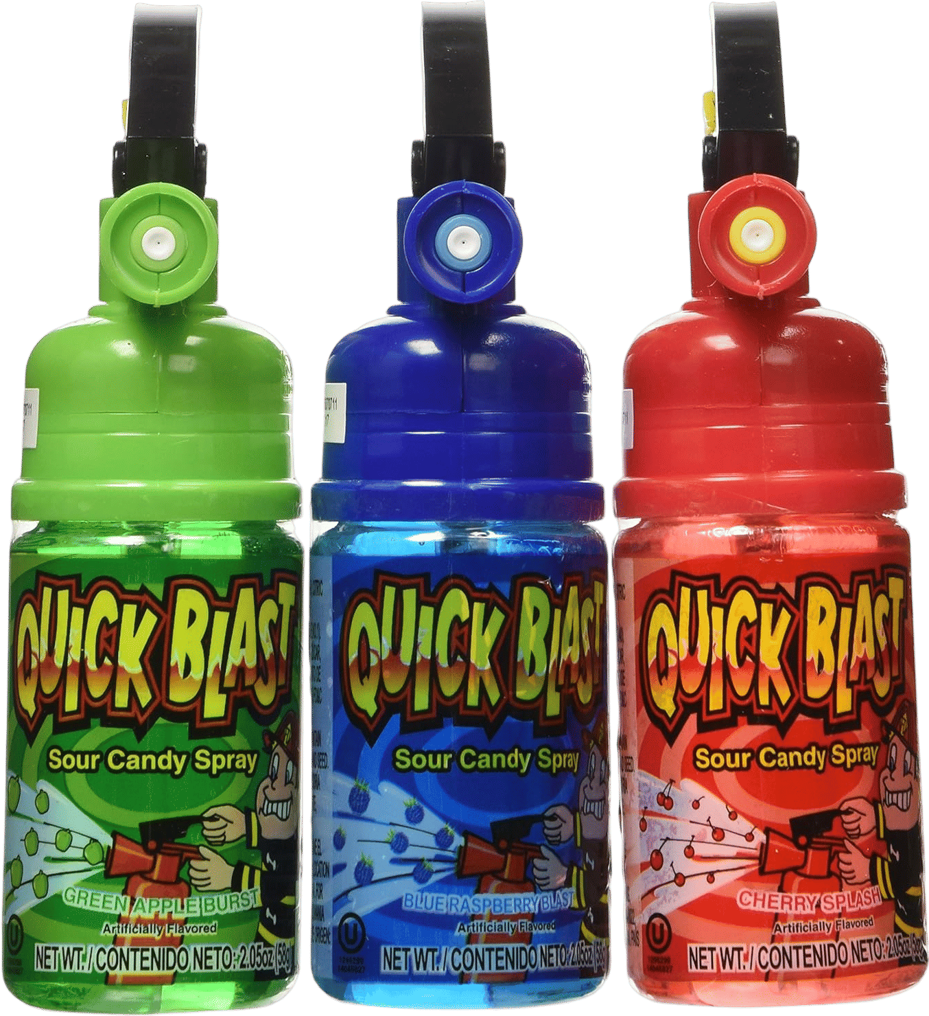 Quick Blast Sour Spray - Green Apple