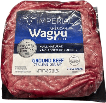 Wagyu beef for burger