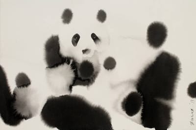 Panda's Paradise Painting