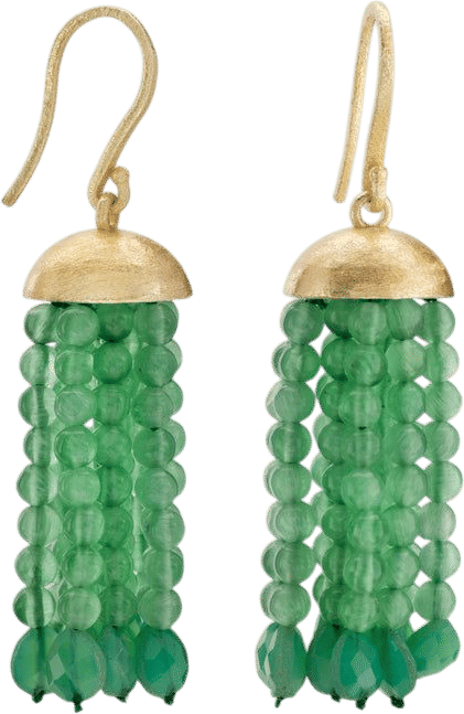 Swing Chrysoprase Earrings