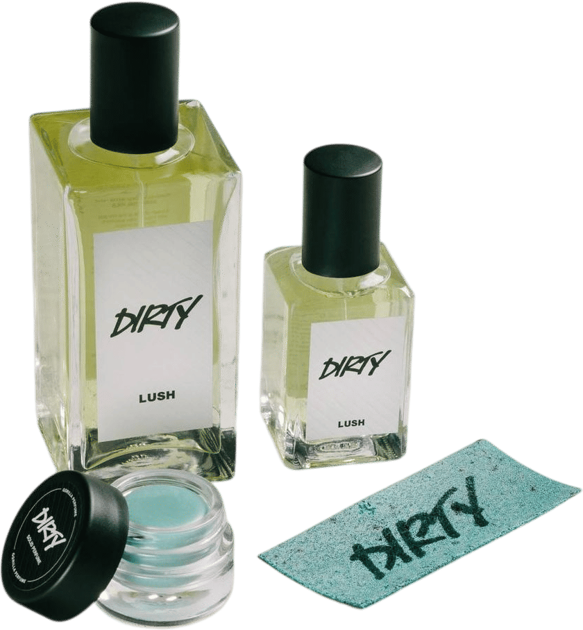 lush dirty solid perfume (0.1 oz)