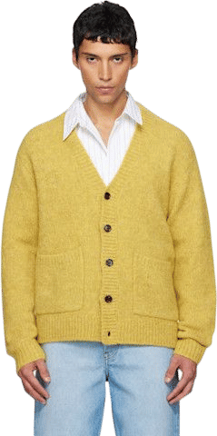 Dries Van Noten Alpaca Cardigan